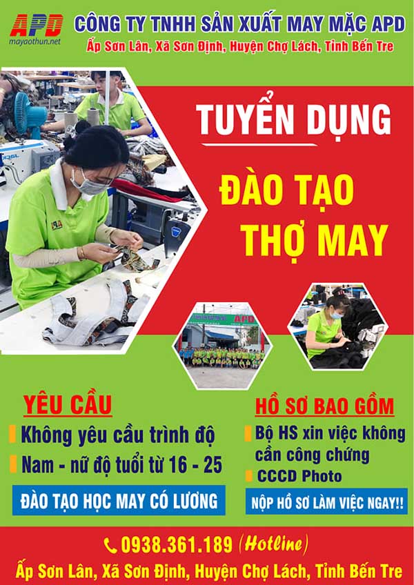 tuyển dụng lao động tại chợ lách bến tre