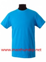 Áo thun trơn xanh biển
