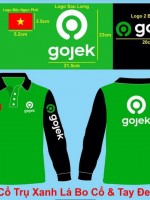 May áo thun đồng phục Gojek